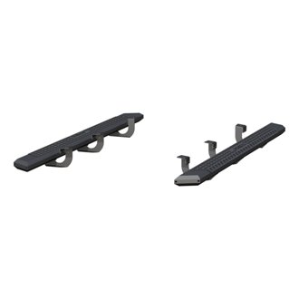 AdvantEDGE 5-1/2in. x 75in. Black Aluminum Side Bars; Select Ford Explorer