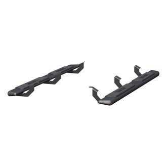 AscentStep 5-1/2in. x 75in. Black Steel Running Boards; Select Toyota Tacoma