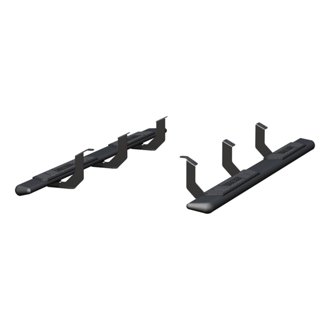 AscentStep 5-1/2in. x 85in. Black Steel Running Board; Select Toyota Tundra Crew