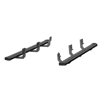 SlimGrip 5in. x 78in. Black Running Boards; Select RAM 1500 Extended Cab