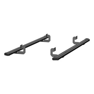 SlimGrip 5in. x 88in. Black Running Boards; Select Ford F-150 Crew Cab