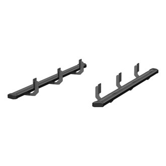 SlimGrip 5in. x 88in. Black Running Boards; Select F-250; F-350; F-450 Super Dut