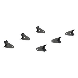 Universal ActionTrac Mounting Brackets (6-Pack; Fabricated Brackets Required)