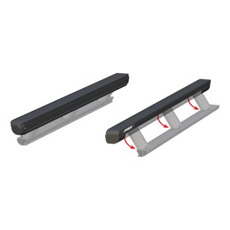 ActionTrac 83.6in. Powered Running Boards (No Brackets)