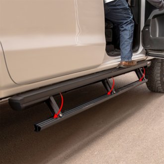 ActionTrac 83.6in. Powered Running Boards; Select Jeep Gladiator