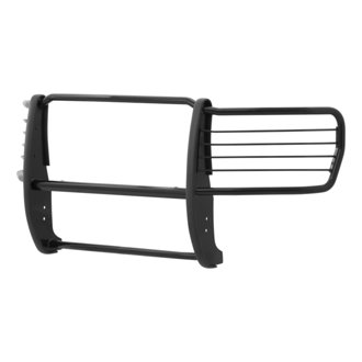Black Steel Grille Guard; Select Ford F-250; F-350; F-450; F-550 Super Duty