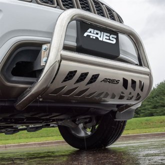 3in. Polished Stainless Bull Bar; Select Dodge; Ram 1500