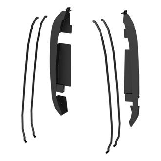 Door Hinge Covers for Tube Doors-Ford Bronco 2-door/4-door