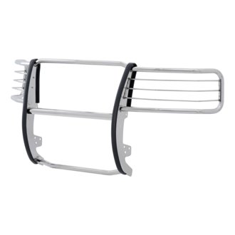 Polished Stainless Grille Guard; Select Chevrolet Silverado 1500