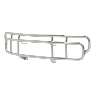 Polished Stainless Grille Guard; Select Hummer H2