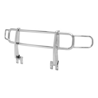 Polished Stainless Grille Guard; Select Hummer H3; H3T
