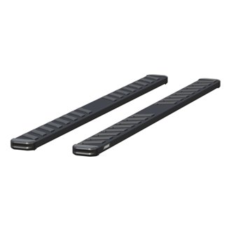 NovaTrac 6in. x 91in. Black E-Coat Steel Running Boards