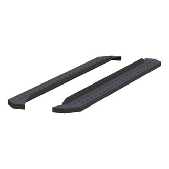 RidgeStep 6-1/2in. x 85in. Black Steel Running Boards (No Brackets)