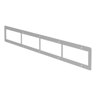 Pro Series 30-Inch Brushed Stainless Light Bar Cover Plate