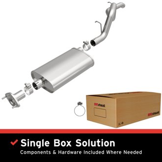 Stainless Steel Direct-Fit Exhaust System Replacement Kit