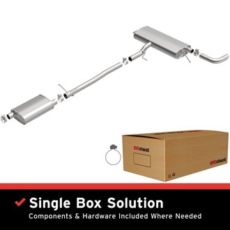 Stainless Steel Direct-Fit Exhaust System Replacement Kit