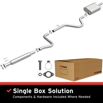 Stainless Steel Direct-Fit Exhaust System Replacement Kit