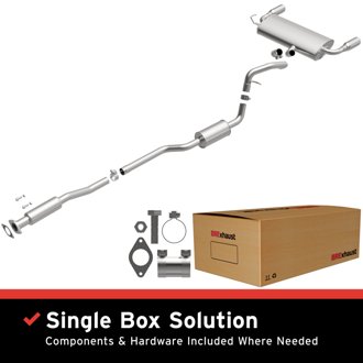 Stainless Steel Direct-Fit Exhaust System Replacement Kit