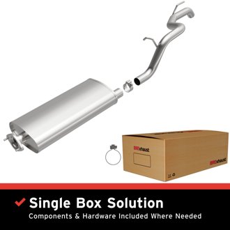 Stainless Steel Direct-Fit Exhaust System Replacement Kit