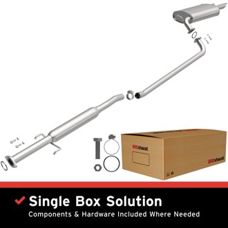 Stainless Steel Direct-Fit Exhaust System Replacement Kit