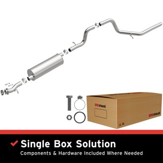 Stainless Steel Direct-Fit Exhaust System Replacement Kit