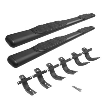 5" 1000 Series Side Steps with Mounting Brackets Kit