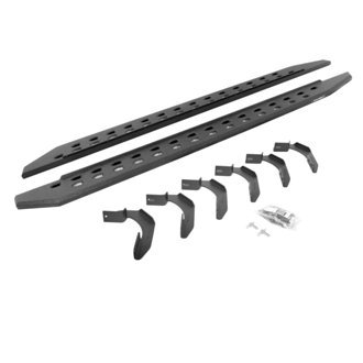 RB20 Slim Line Running Boards with Mounting Bracket Kit