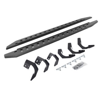 RB20 Slim Line Running Boards with Mounting Brackets Kit