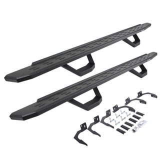 RB30 Running Boards with Mounting Brackets, 2 Pairs Drop Steps Kit
