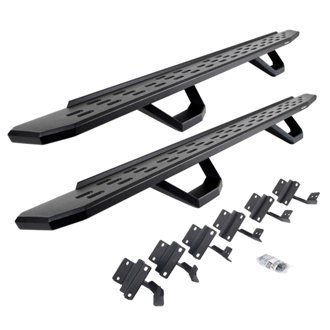 RB30 Running Boards with Mounting Brackets, 2 Pairs Drop Steps Kit