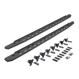 RB30 Slim Line Running Boards with Mounting Bracket Kit
