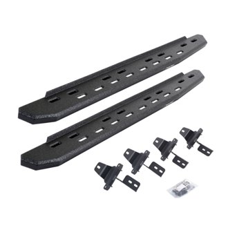 RB30 Slim Line Running Boards with Mounting Bracket Kit