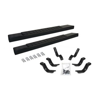 6" OE Xtreme II Side Steps with Mounting Brackets Kit