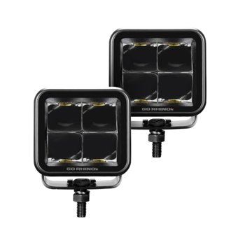 Blackout Series - CUBEIT 2x2 LED Cube Spot Lights, Pair