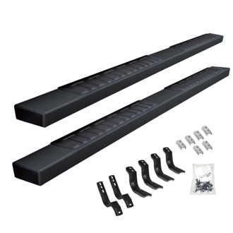 6" OE Xtreme II Side Steps with Mounting Brackets Kit