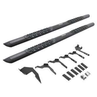 V-Series V3 Aluminum Side Steps and Mounting Brackets Kit - Textured Black