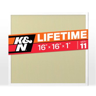 HVAC Filter; 16 x 16 x 1, MERV 11