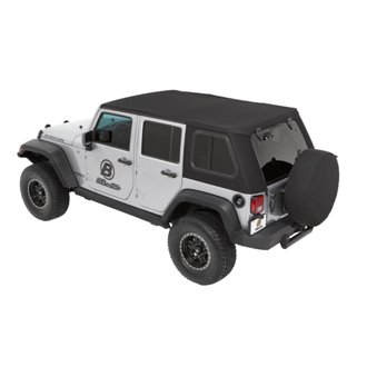 Trektop® Pro Hybrid Slantback Soft Top