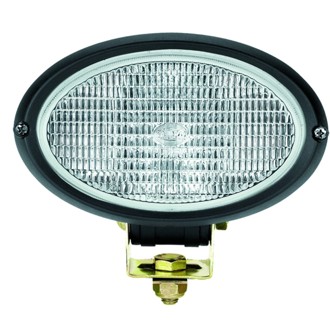 Oval 100 Halogen Work Lamp (CR)