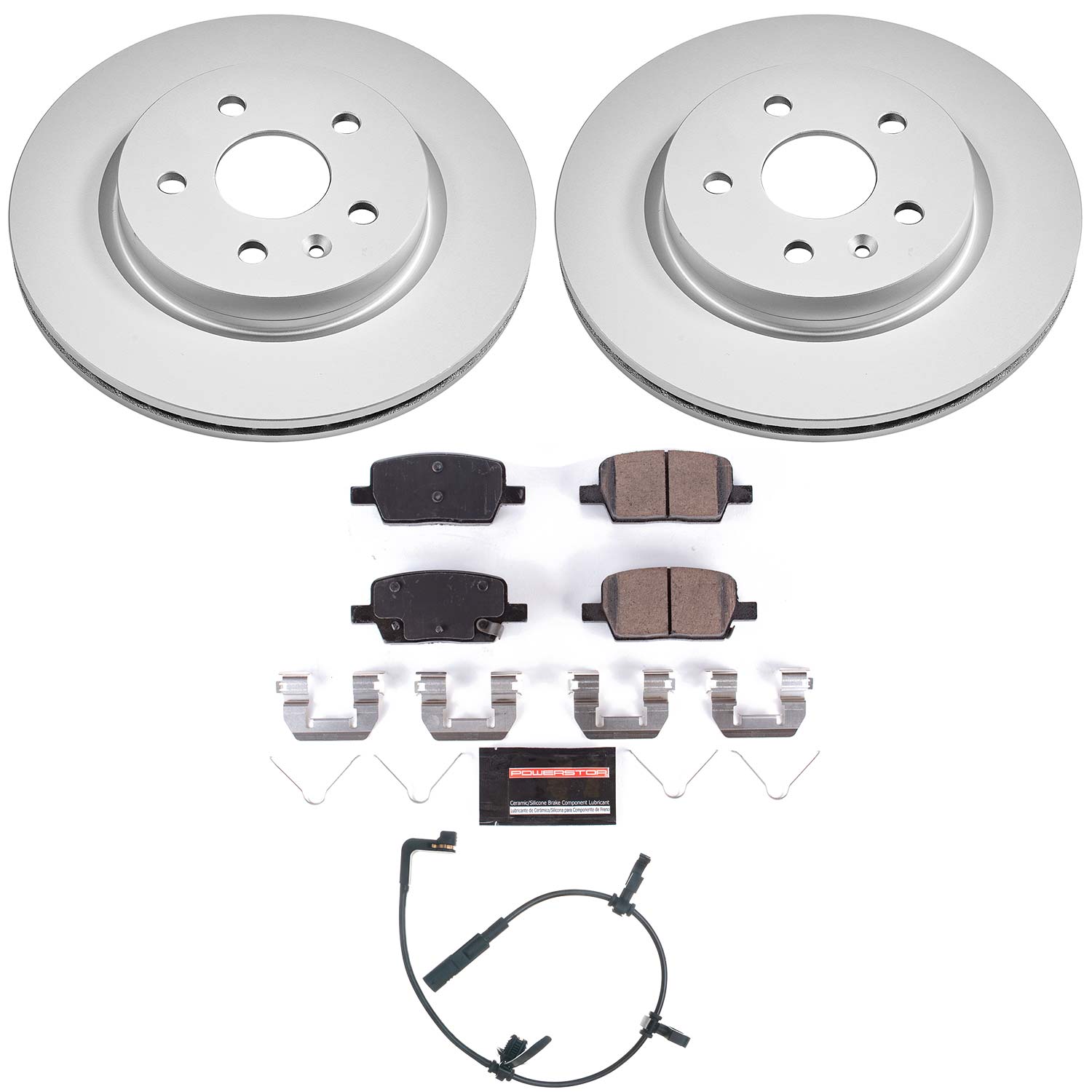 Z23 Daily Driver Carbon-Fiber Ceramic Brake Pad and Coated Rotor Kit