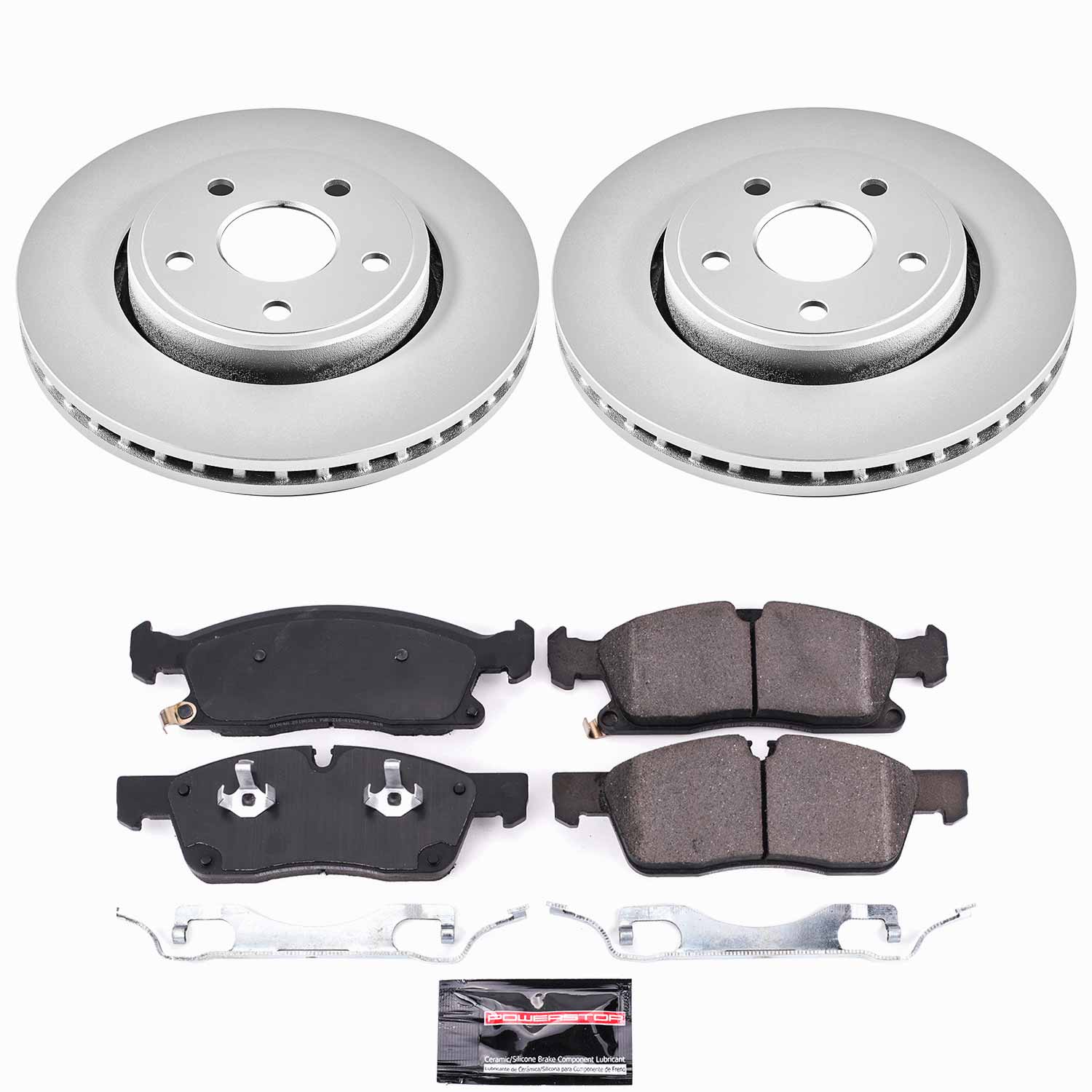 Z23 Daily Driver Carbon-Fiber Ceramic Brake Pad and Coated Rotor Kit