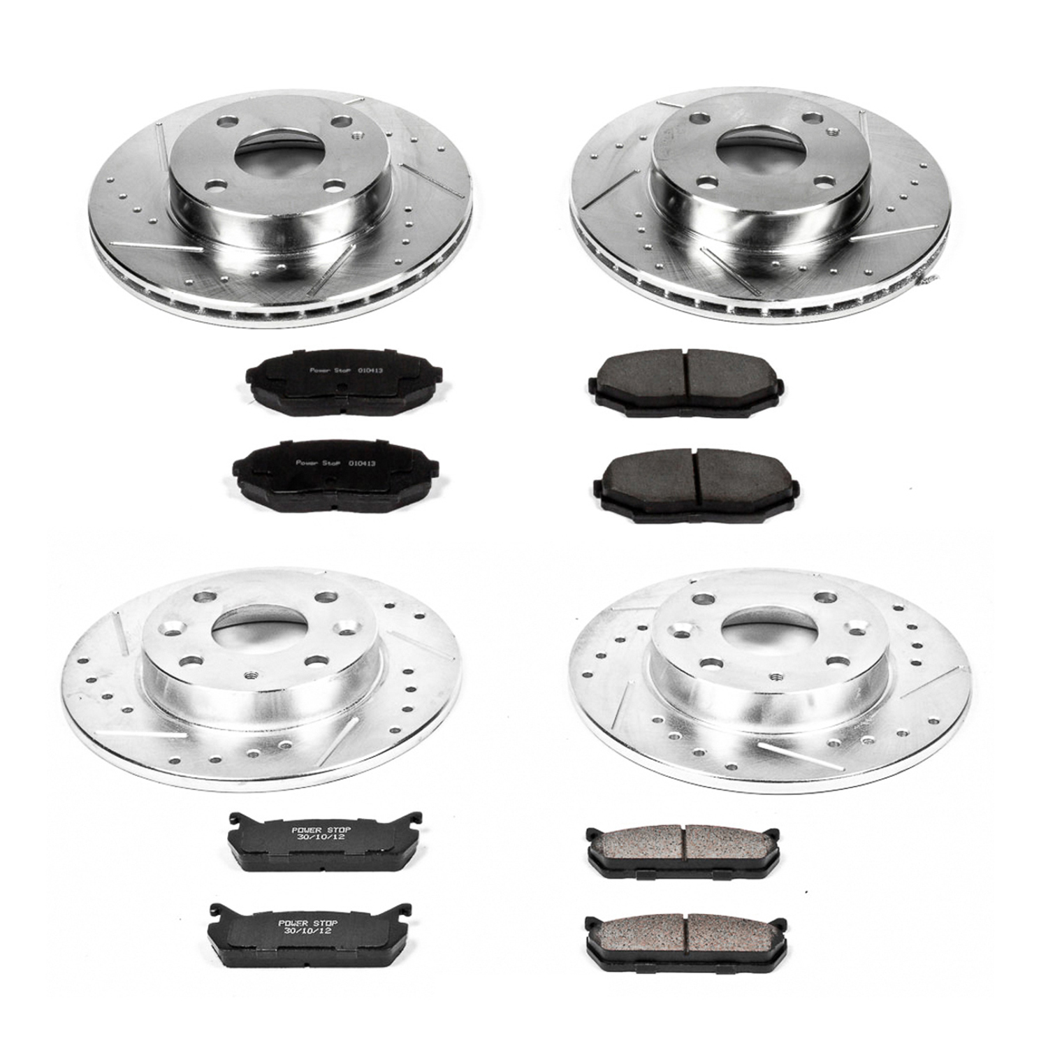 Z23 Daily Driver Carbon-Fiber Ceramic Brake Pad and Drilled & Slotted Rotor Kit