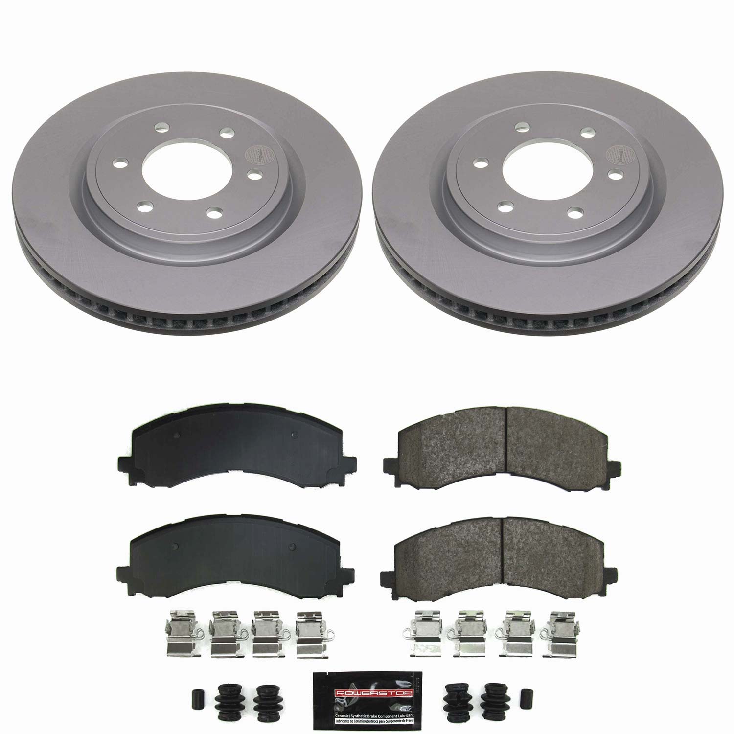 Z23 Daily Driver Carbon-Fiber Ceramic Brake Pad and Coated Rotor Kit