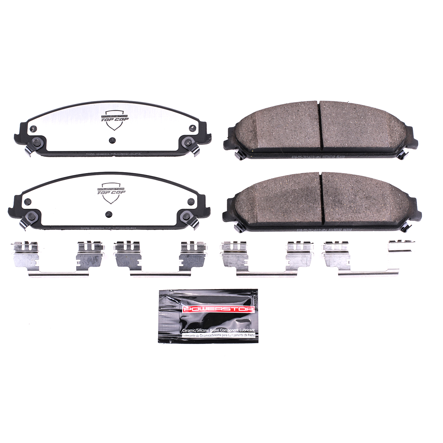 Z37 Top-Cop Carbon-Fiber Ceramic Brake Pads