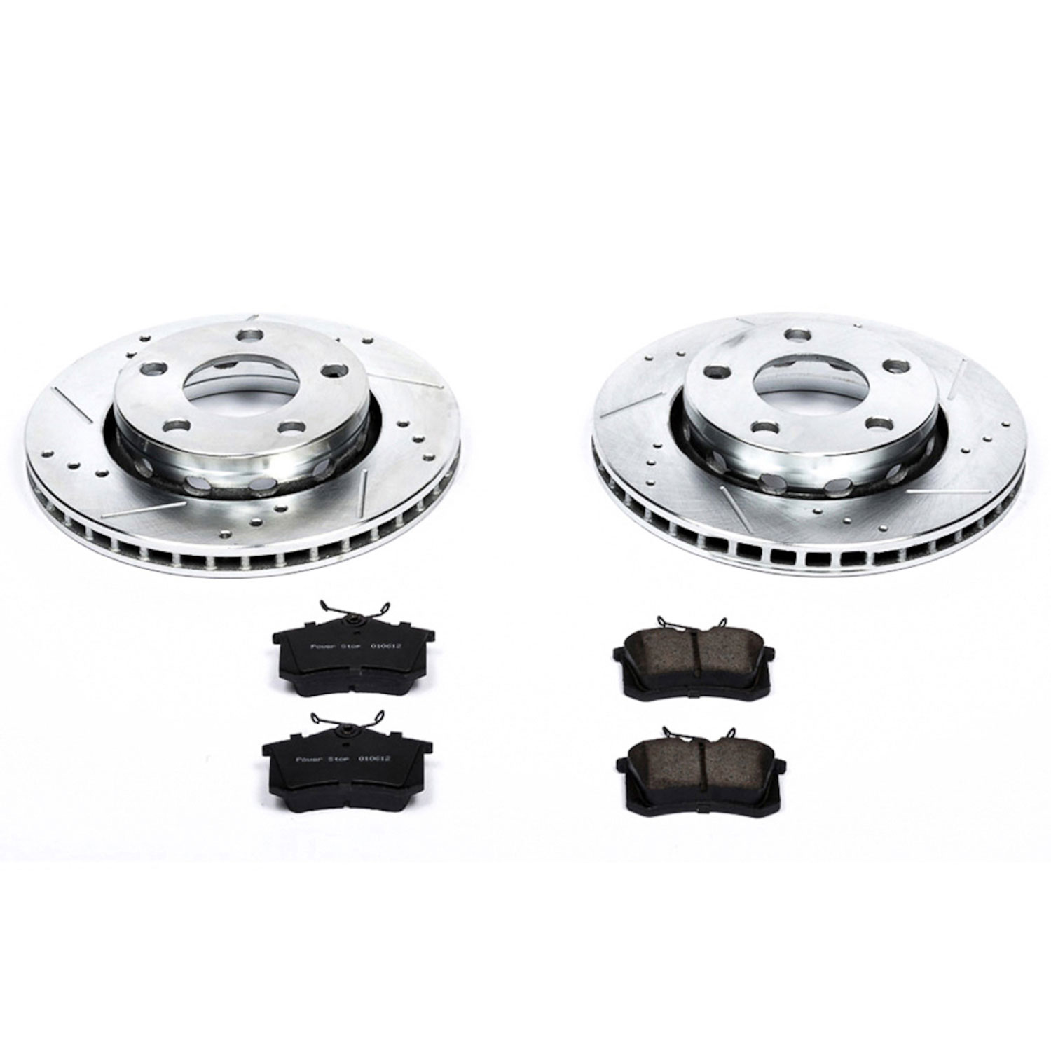 Z23 Daily Driver Carbon-Fiber Ceramic Brake Pad and Drilled & Slotted Rotor Kit