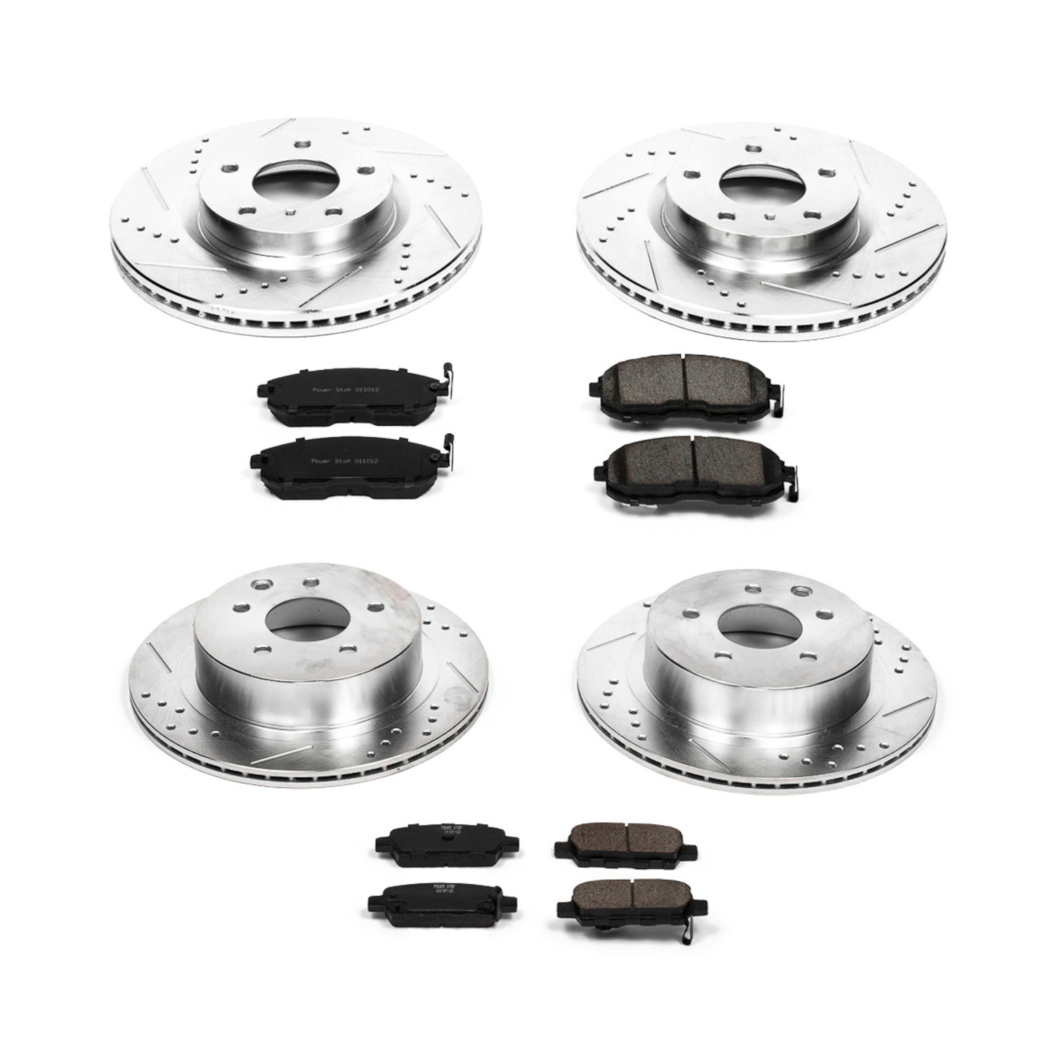 Z23 Daily Driver Carbon-Fiber Ceramic Brake Pad and Drilled & Slotted Rotor Kit