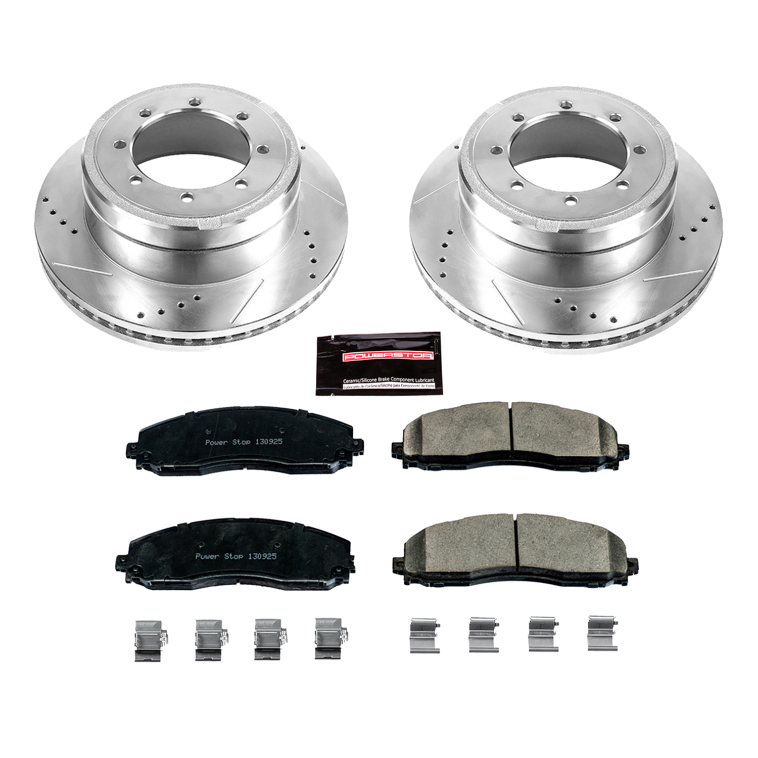 Z23 Daily Driver Carbon-Fiber Ceramic Brake Pad and Drilled & Slotted Rotor Kit