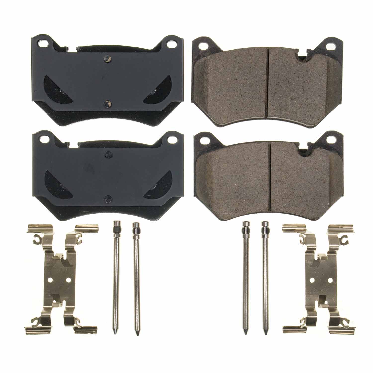 Z17 Low-Dust Ceramic Brake Pads with Hardware