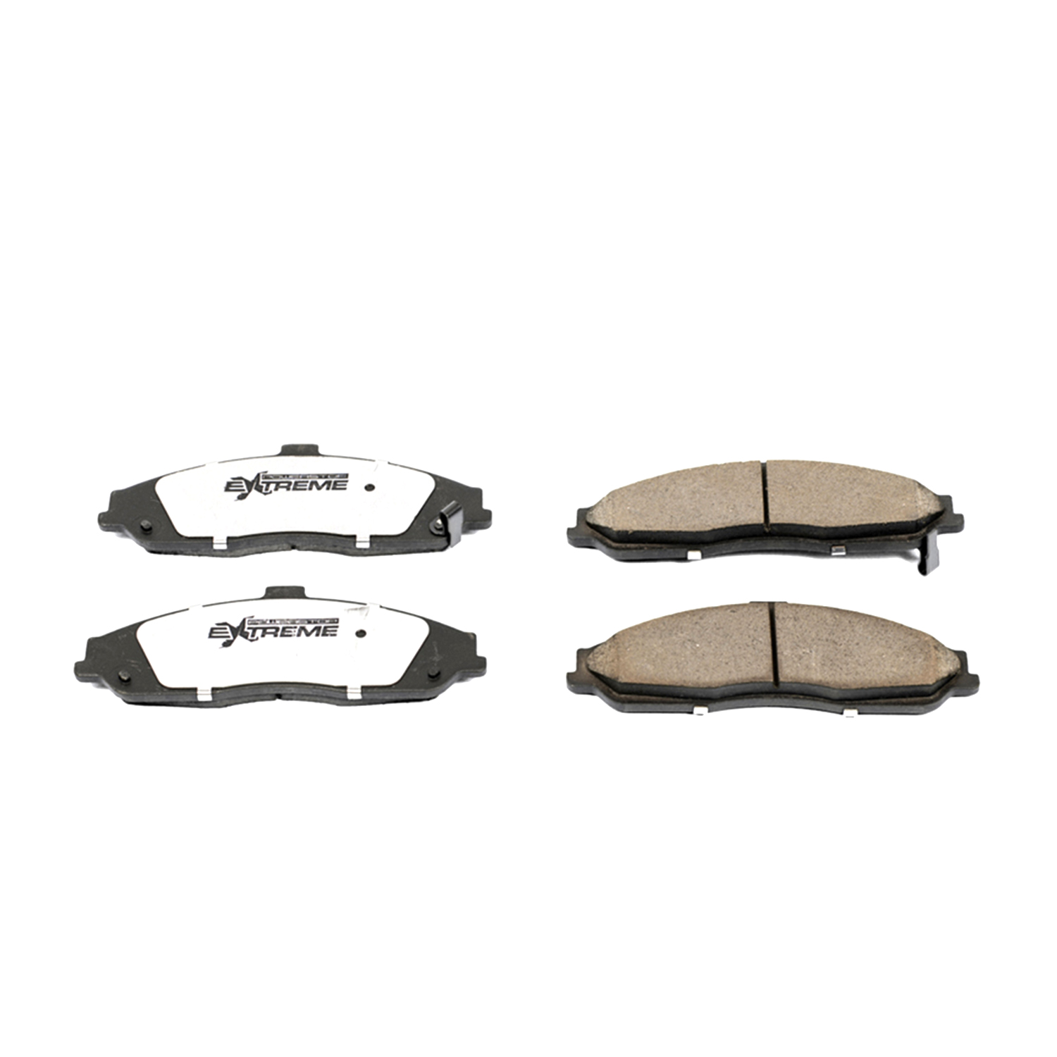 Z26 Performance Carbon-Fiber Ceramic Brake Pads with Hardware Kit