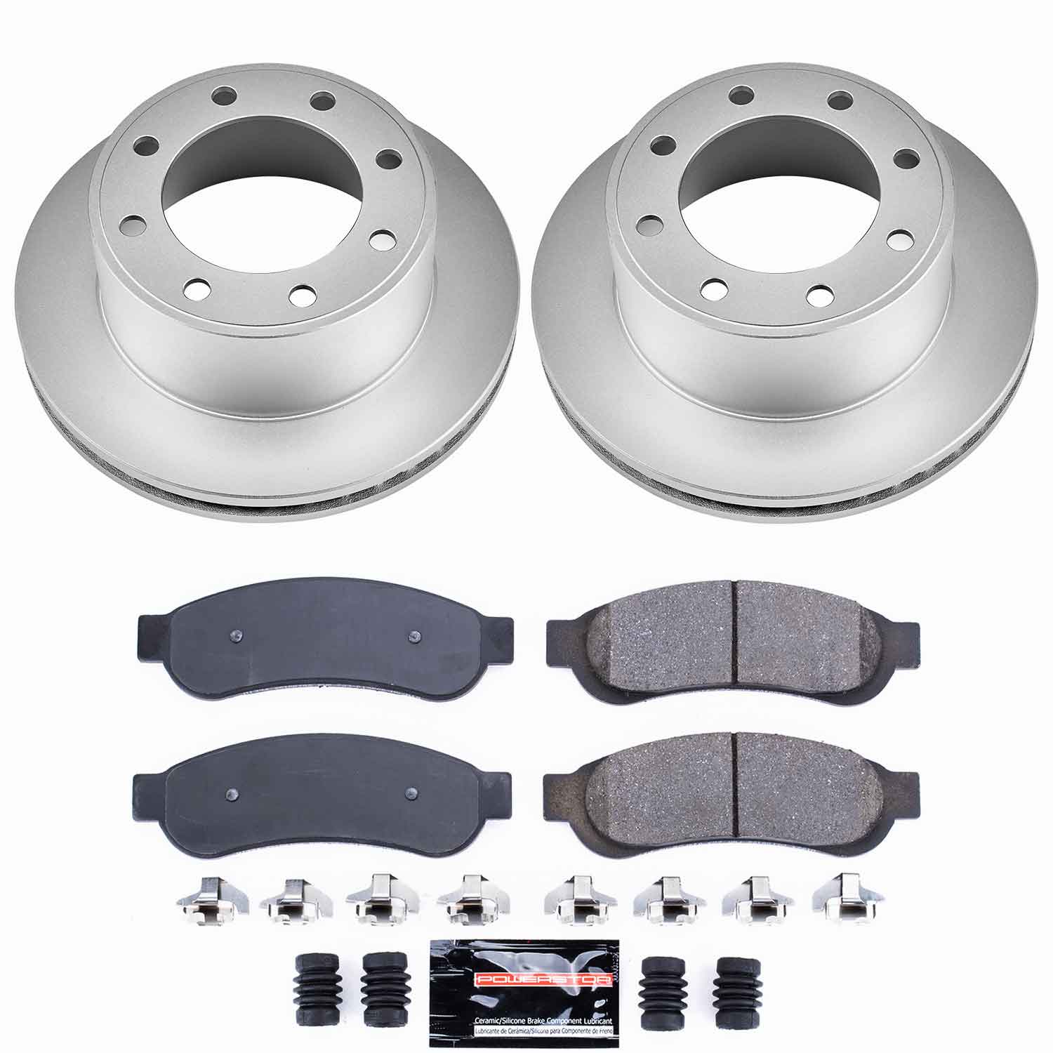 Z23 Daily Driver Carbon-Fiber Ceramic Brake Pad and Coated Rotor Kit